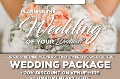 Wedding Specials Amp Packages